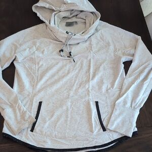Light Gray Hooded Sweatshirt